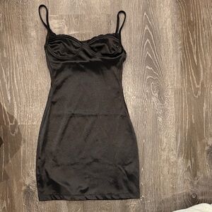 Motel Rocks Midnight Black Dress